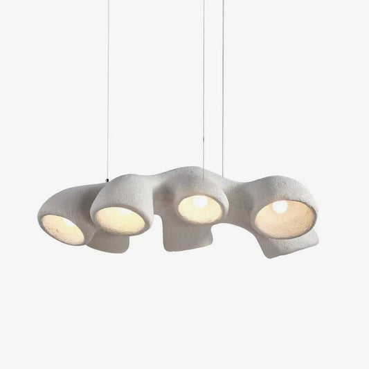 Textured Irregular Geometry Pendant Light