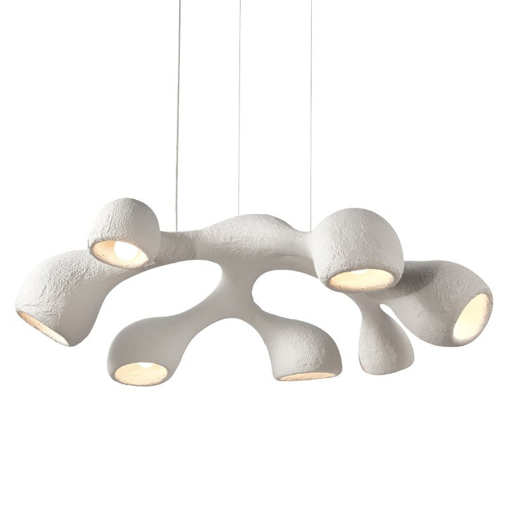 Textured Irregular Geometry Pendant Light