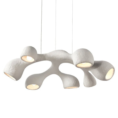 Textured Irregular Geometry Pendant Light