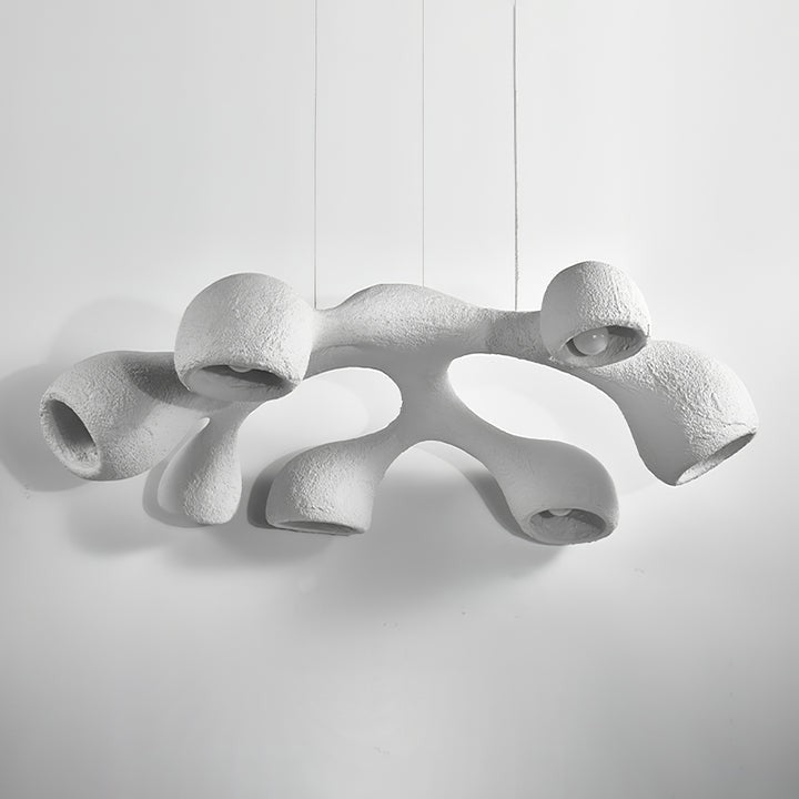 Textured Irregular Geometry Pendant Light