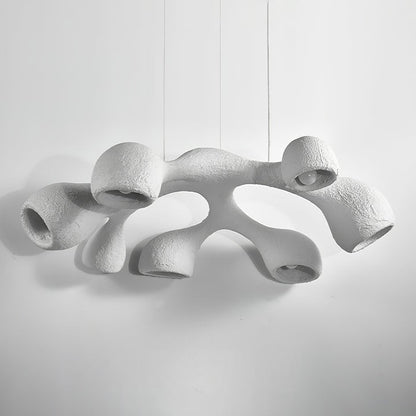 Textured Irregular Geometry Pendant Light
