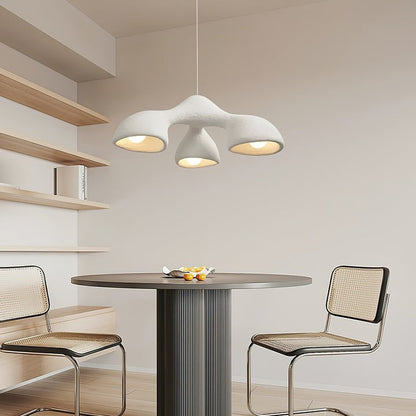 Textured Irregular Geometry Pendant Light