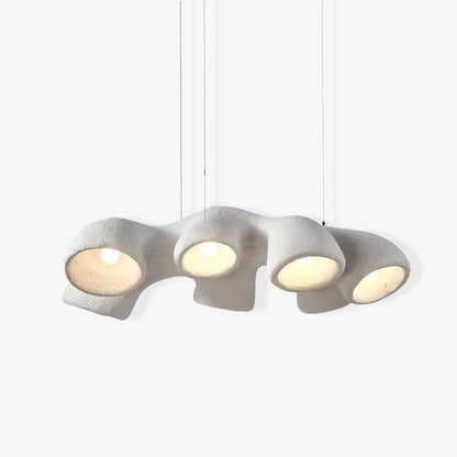 Textured Irregular Geometry Pendant Light