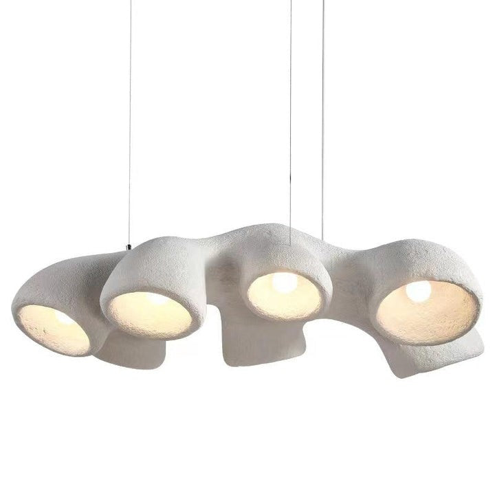 Textured Irregular Geometry Pendant Light