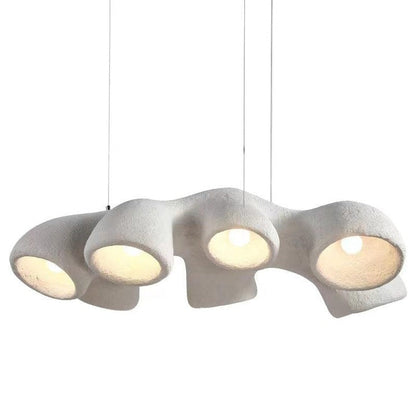 Textured Irregular Geometry Pendant Light