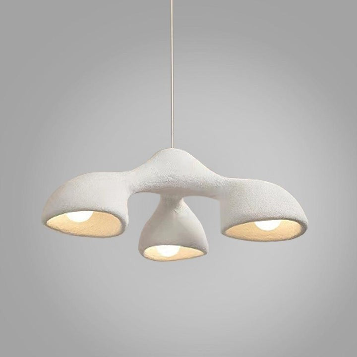 Textured Irregular Geometry Pendant Light