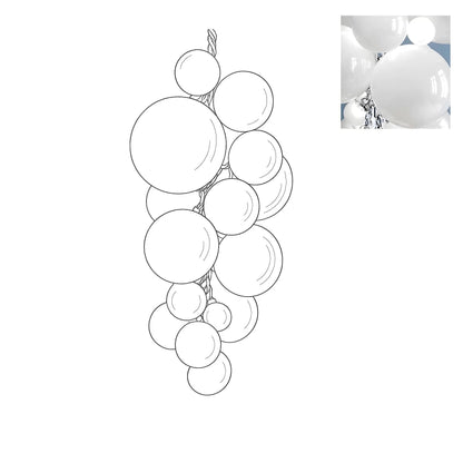 Tiered Handblown Glass Orb Cascade Chandelier