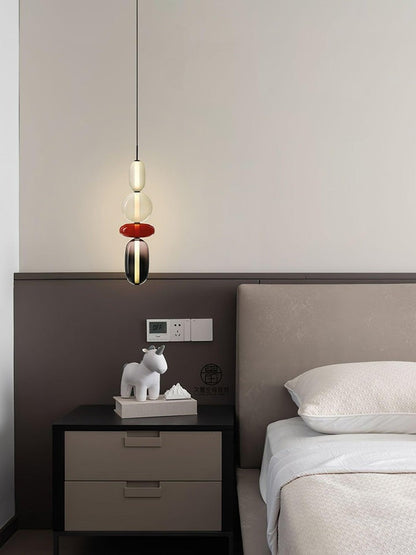Tinted Glass Cluster Pendant Light