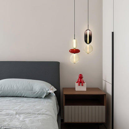 Tinted Glass Cluster Pendant Light