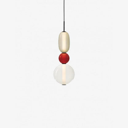 Tinted Glass Cluster Pendant Light