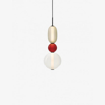 Tinted Glass Cluster Pendant Light