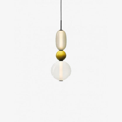 Tinted Glass Cluster Pendant Light