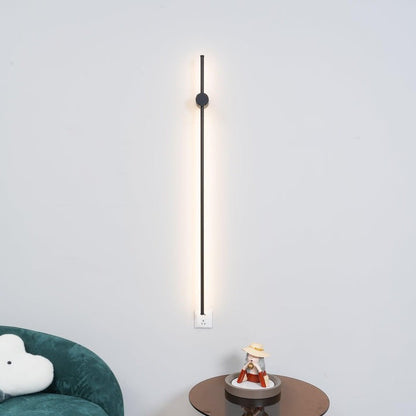 USB Rechargeable Slim Linear LED Wall Lamp