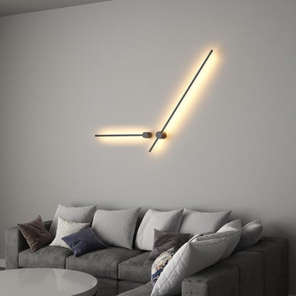 USB Rechargeable Slim Linear LED Wall Lamp