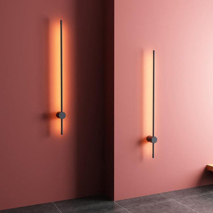 USB Rechargeable Slim Linear LED Wall Lamp