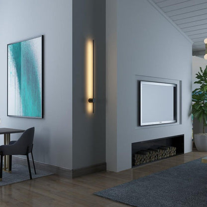 USB Rechargeable Slim Linear LED Wall Lamp