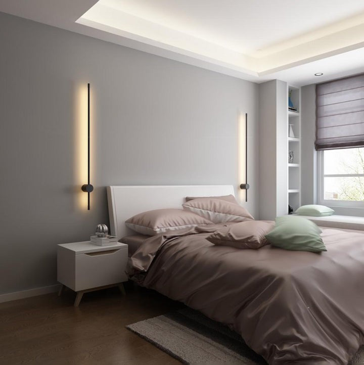 USB Rechargeable Slim Linear LED Wall Lamp