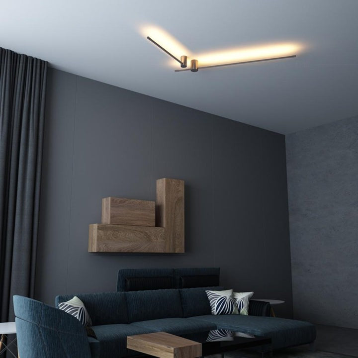 USB Rechargeable Slim Linear LED Wall Lamp