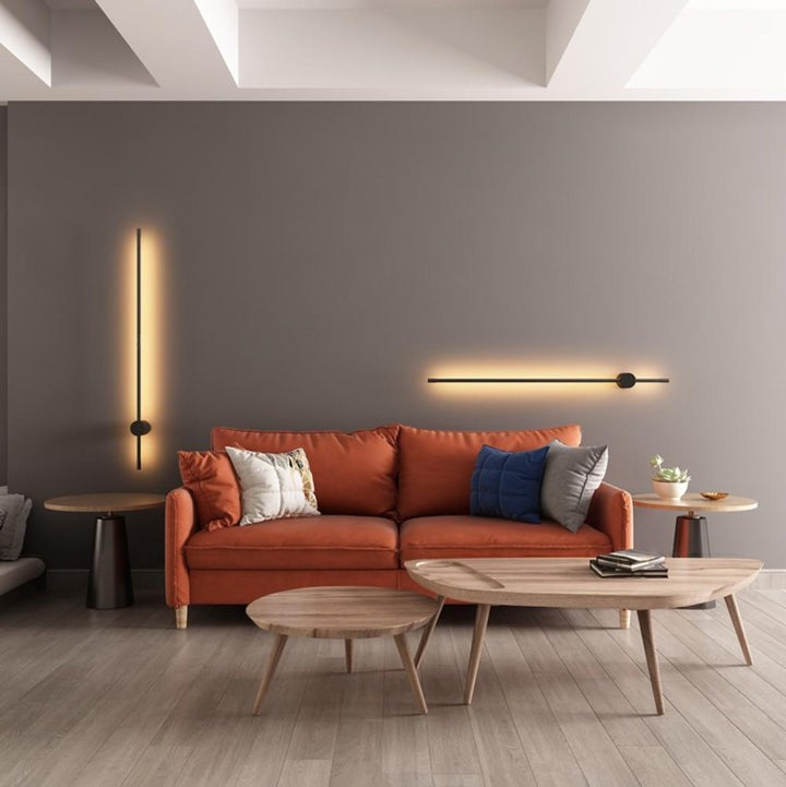 USB Rechargeable Slim Linear LED Wall Lamp