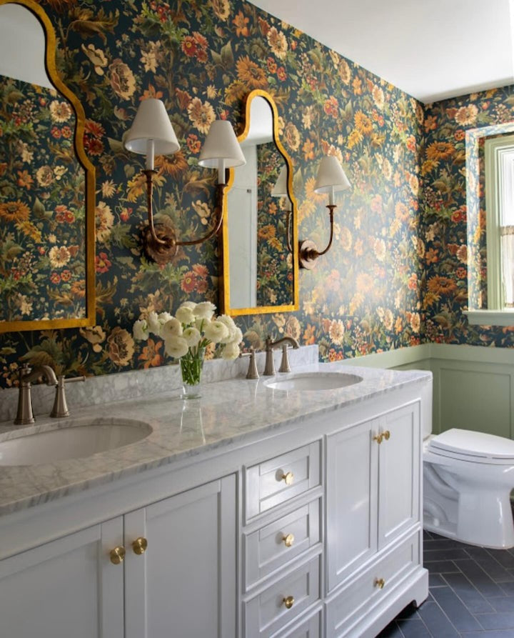 Versatile Fabric & Metal Wall Sconce