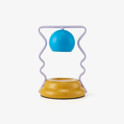 Whimsical Spiral Globe Table Lamp