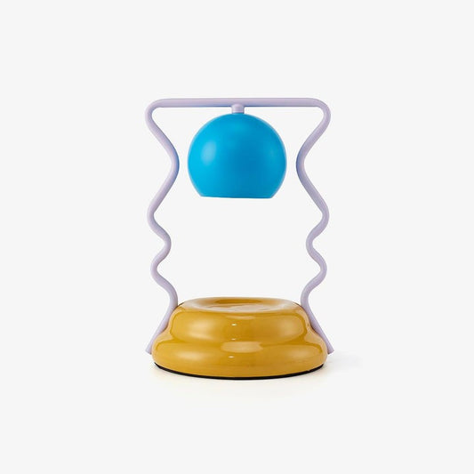 Whimsical Spiral Globe Table Lamp