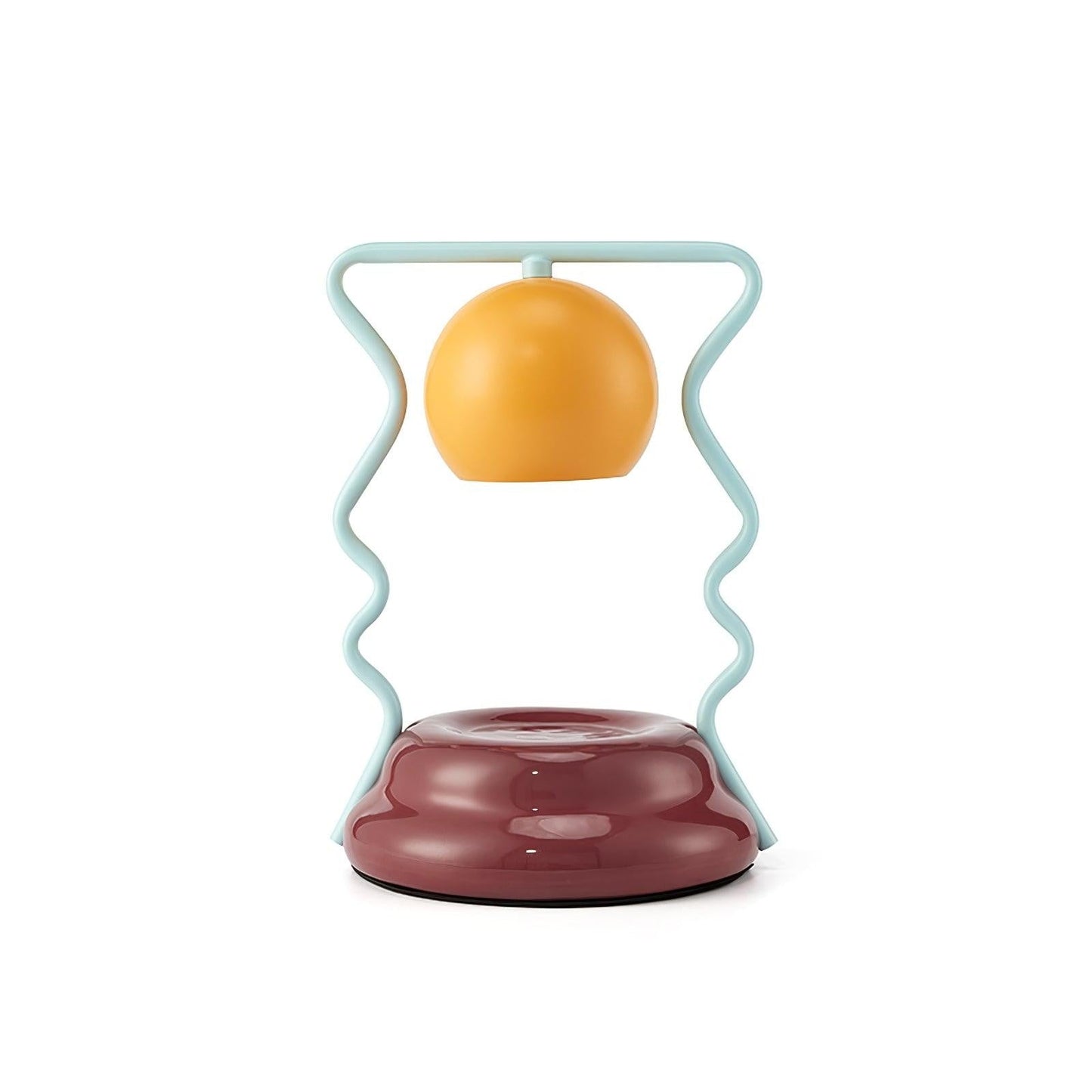 Whimsical Spiral Globe Table Lamp