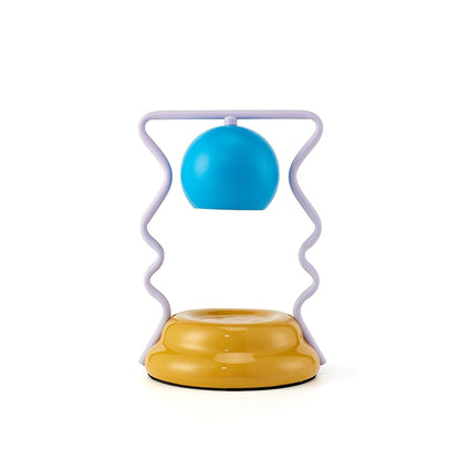 Whimsical Spiral Globe Table Lamp