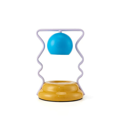Whimsical Spiral Globe Table Lamp