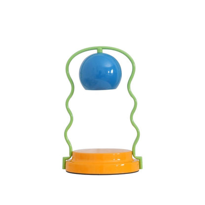 Whimsical Spiral Globe Table Lamp