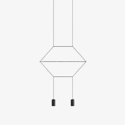 Wireflow Minimalist LED Pendant Light