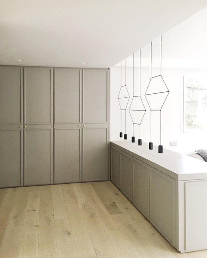Wireflow Minimalist LED Pendant Light