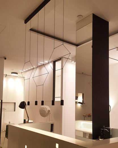 Wireflow Minimalist LED Pendant Light
