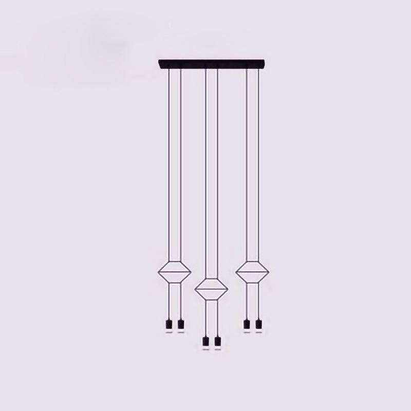 Wireflow Minimalist LED Pendant Light