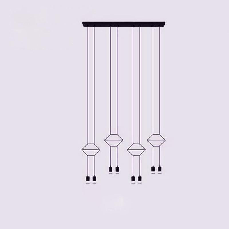 Wireflow Minimalist LED Pendant Light